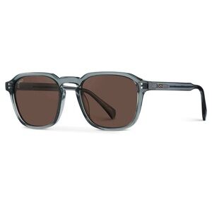 WMP Wear Me Pro Francis Polarized Sunglasses Crystal Stone Blue/Brown Lens